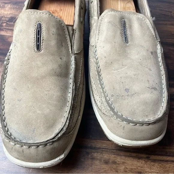Unstructured by Clarks Suede Boat Shoes Size 12 M - Picture 7 of 12